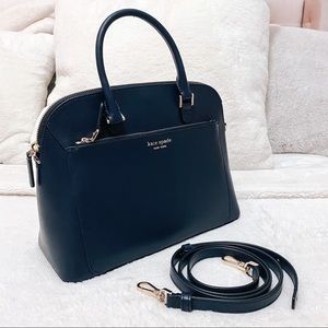 Kate Spade Louise Medium Domed Zip Satchel Bag